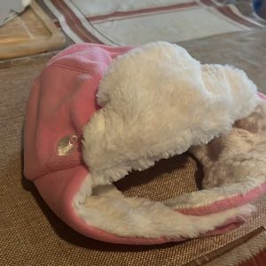 Pink winter hat